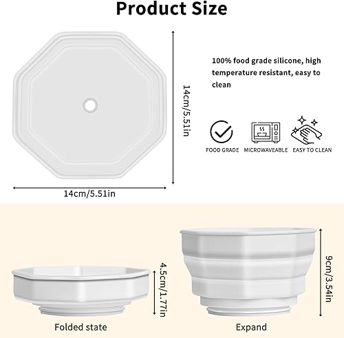 Miniatura 6 de Bandeja de aperitivos para Stanley, bandeja de aperitivos compatible con Stanley Cup de 40 onzas con asa, tazón reutilizable para aperitivos Stanley