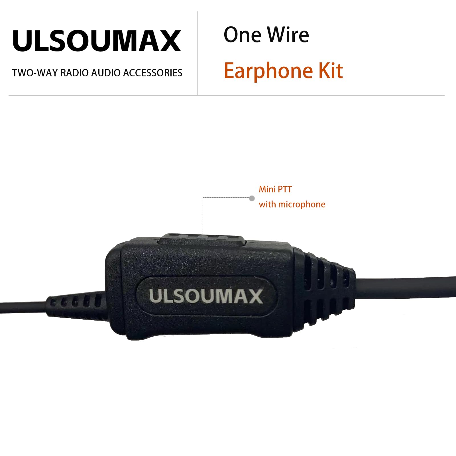Casque Compatible avec SL300 SL1600 SL2600 SL4000 SL7550 DLR110 SL1K SL1M Talkie-Walkie 2 Voies Radio avec Casque Acoustique et Microphone PTT