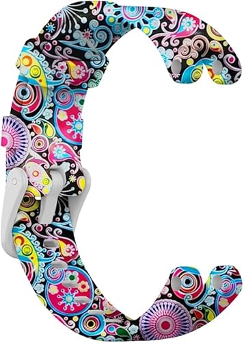 Miniatura 3 de Correas de silicona de repuesto compatibles con Garmin Lily, para mujeres y niñas, edición deportiva clásica, para Garmin Lily SmartWatch, correas