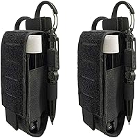 Vista 17 de 2 piezas de actualización de corte láser 1000D Molle Bolsa de torniquete táctico, funda de torniquete médico táctico