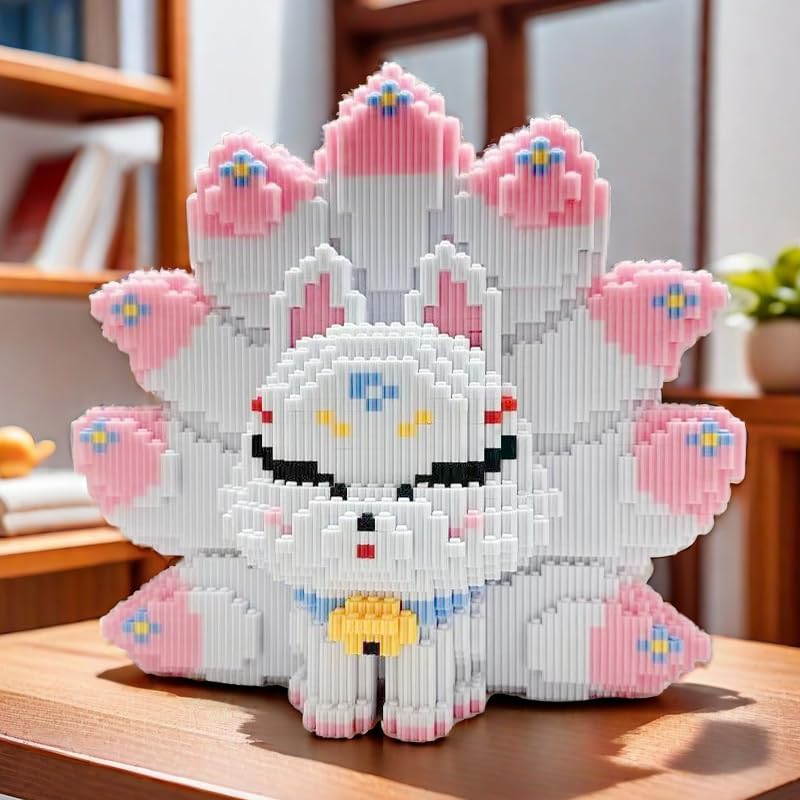 再入荷だけど売約済み♥️ピンクオパール キツネちゃん 九尾 カービング Amazon.co.jp: 九尾の狐 きつね 妖精 白面金毛九尾 玉藻前 たまもの