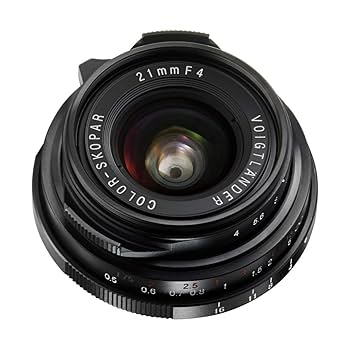 実用品 VOIGTLANDER SC SKOPAR 21mm f4 Amazon.com : Voigtlander 21mm f4 VM Colour Skopar Lens Black