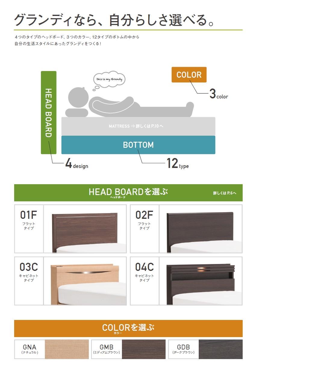 Amazon | フランスベッド グランディ シリーズ GR－02F 330YS(横型
