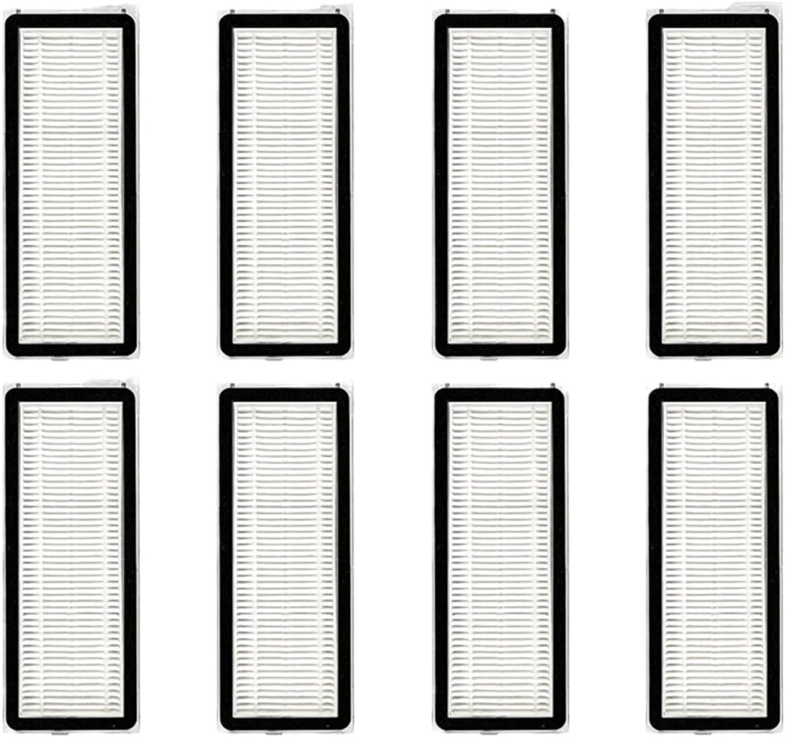 Compatible for Roborock Q Revo & P10 Pro Robot Vacuum, Replacement HEPA Filter Set & Accessories Kit(4pcs)