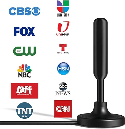 Miniatura 7 de Antena de TV, antena de TV digital HDTV para interiores 2023 de 300 millas de alcance con amplificador de señal amplificador 4K HD canales locales