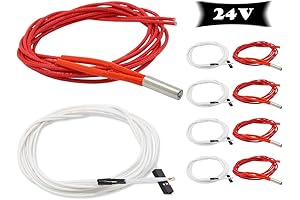 24 Volt 40 Watt 3D Printer Ceramic Cartridge Heater with Thermistor