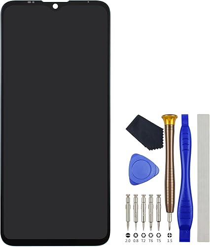 Pantalla LCD táctil digitalizador reemplazo para Motorola Moto E20 XT2155 XT2155-1 XT2155-3 con herramientas de desmontaje y adhesivos