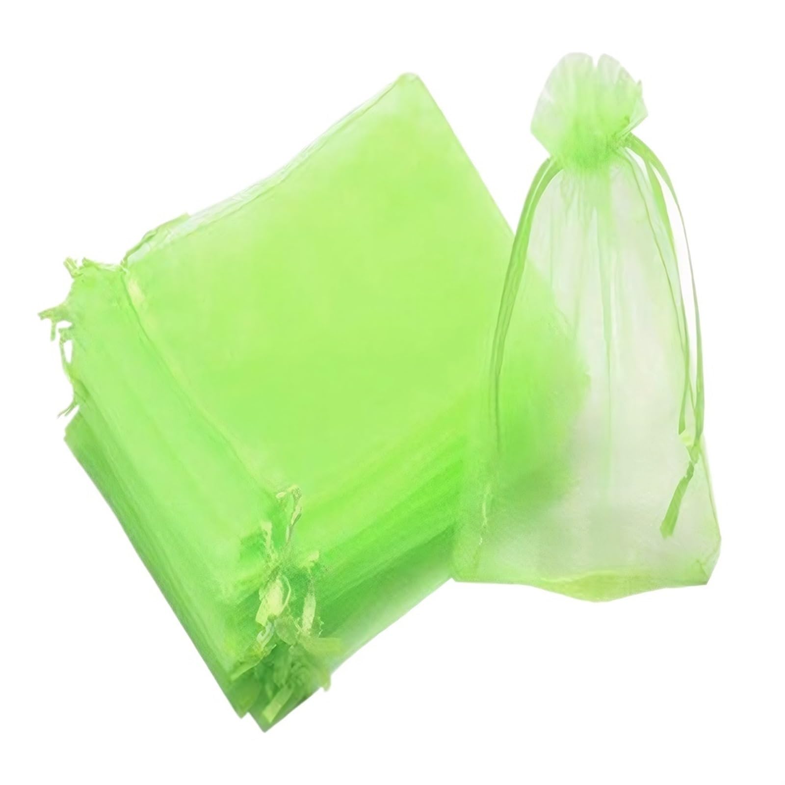 Fruit Protection Bags 100Pcs Netting Pest Barrier Drawstring Fruit Bags Garden Mesh for Strawberry Blueberry Grapes Small(15cm)