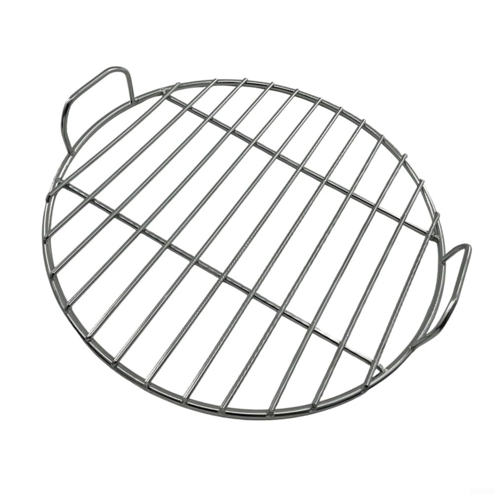 Ciężki ruszt do grilla Du 57 cm zamiennik do czajnika Chal Grill, okrągły ruszt do gotowania z uchwytem i łatwym do czyszczenia akcesorium do gotowania