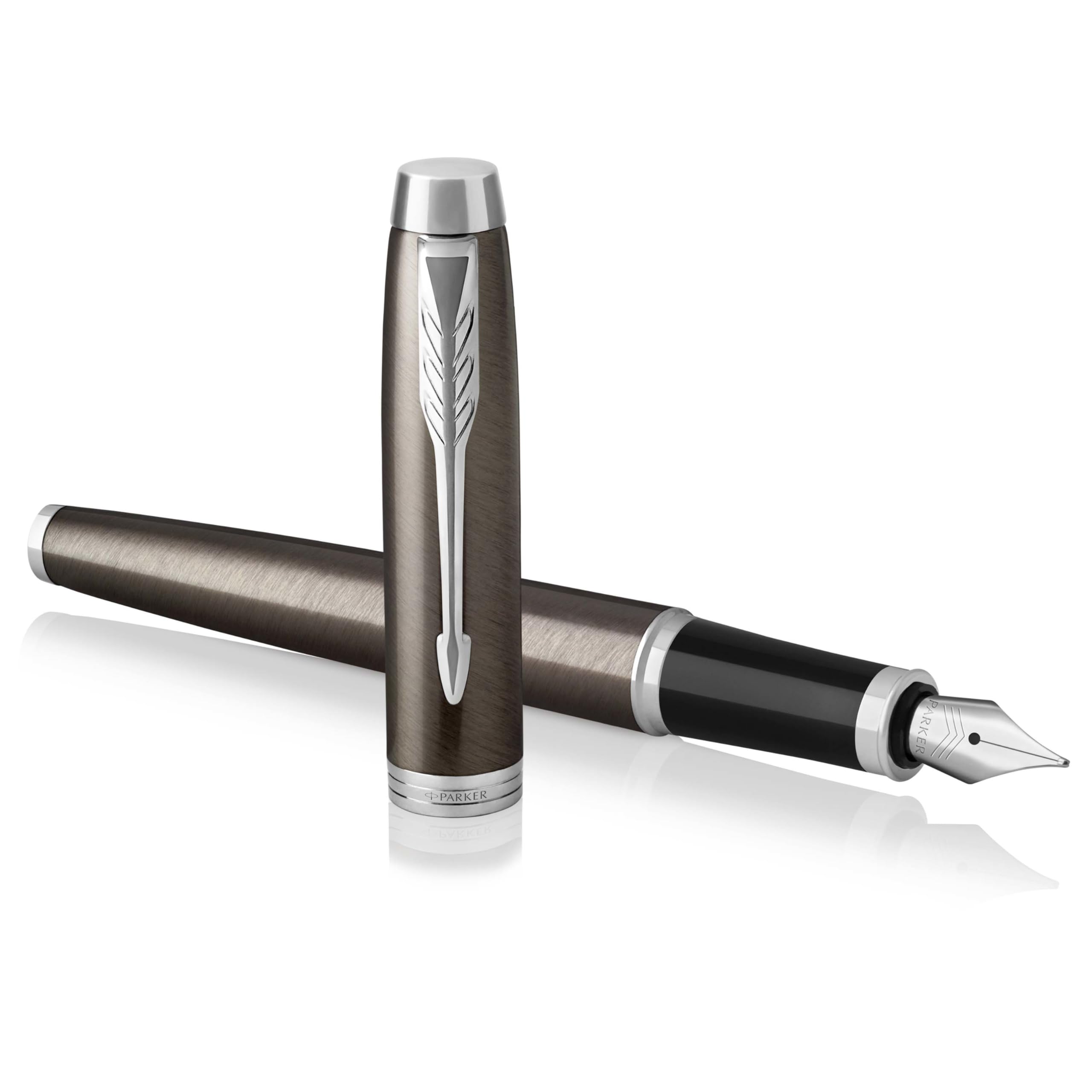 Amazon.com: PARKER IM Fountain Pen, Dark Espresso, Fine Nib with