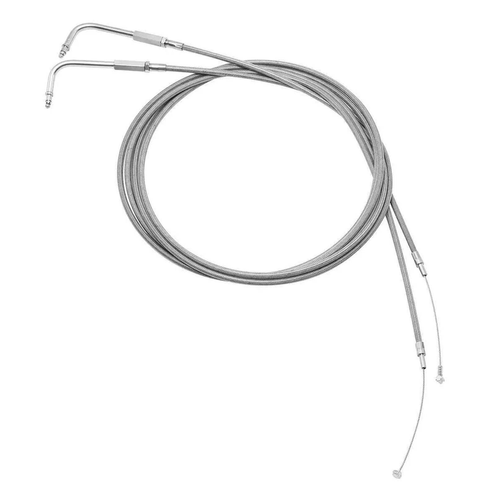 Cable De Acelerador Acero Inoxidable 190 Cm para Motocicleta para Harley Sportster XL883 XL1200 2002-2014 FLHRCI FLST FXD FLT