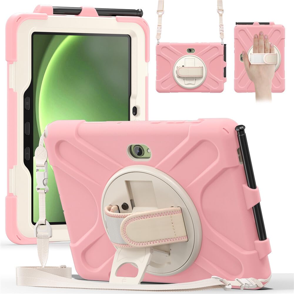 Étui Samsung Galaxy Tab Active5 rose cerisier pour usage nomade quotidien - 7