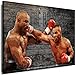 Produktbild Myartstyle - Bilder Boxer Mike Tyson Sport 60 x 40 cm Leinwandbilder XXL - 1 Teilige Wandbilder Kunstdrucke w-a-2041-7