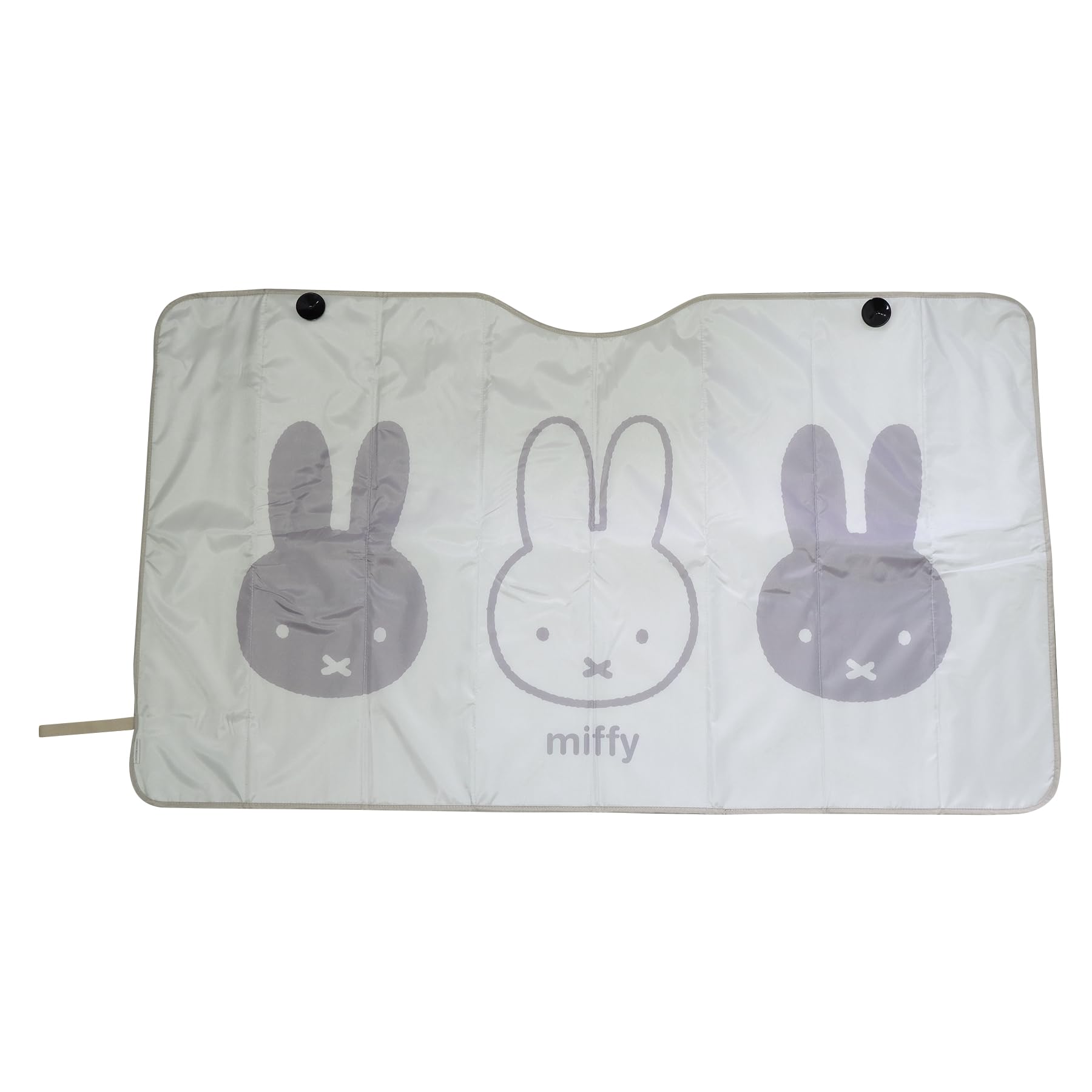 【 miffy ミッフィー 】 パタパタサンシェード 【ラージ】 / (約140*80cm) /フロントガラス 夏 日除け 遮熱 遮光 車 カー用品/日よけ/キャラクター/ミッフィー/miffy (ミッフィー) (ミッフィー)