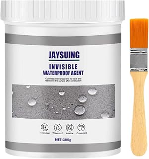 Invisible Water Resistant, Waterproof Seal, No Pounding Brick Leakage, Super Strong Adhesive Seal Coating 10.5Fl Oz (300ml)