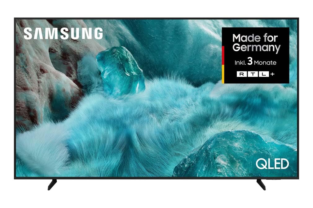 Samsung QLED 4K Q7FA – 75 Zoll Smart TV mit KI-Gen2 Prozessor, Quantum Dot Farben und kostenlosem Streaming-Inhalt