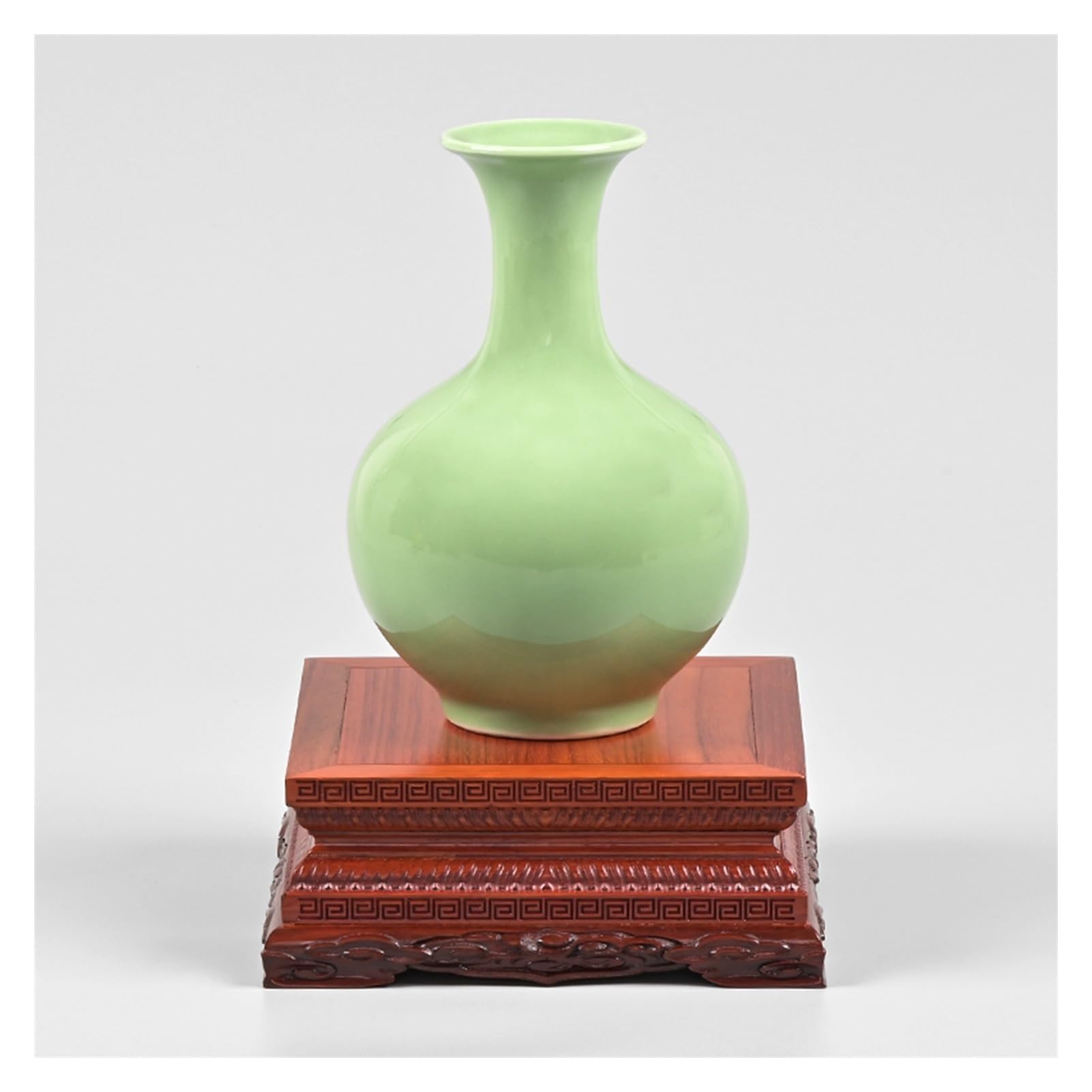 Portapiante Base quadrata in legno di palissandro Espositore in legno massello intagliato Vaso for piante Base for bonsai Statua di Buddha Ornamenti artigianali Base for teiera Supporti per piante