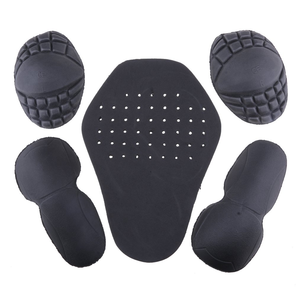 5 Pezzi di Protezioni per Moto Protezioni Set di Inserti per Armature Da Corsa