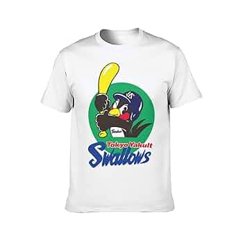 最終値下げ　ヤクルトスワローズ　つば九郎Tシャツ Amazon.co.jp: 東京ヤクルトスワローズ つば九郎 Tシャツ メンズ
