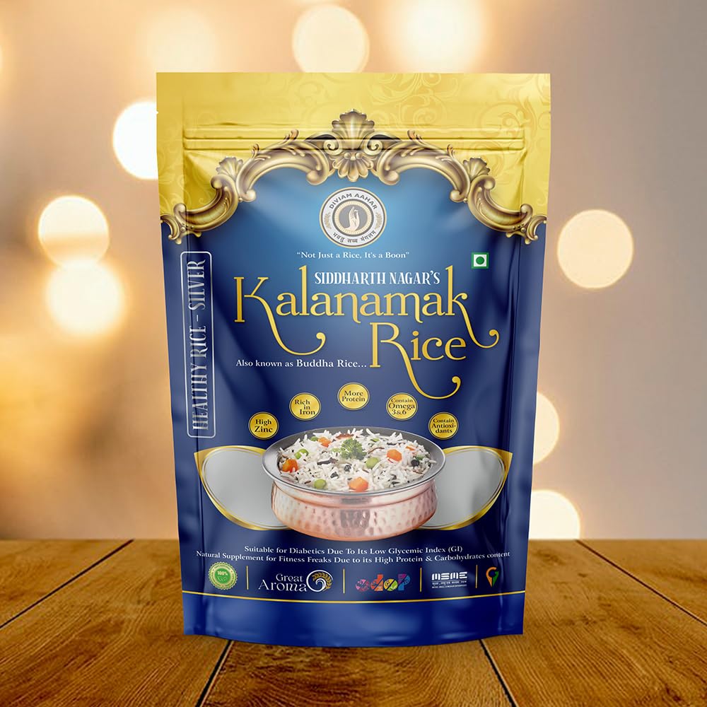 DIVIAM AAHAR Kalanamak Rice (Thiner And Moderate Bran) (High Zinc, More Iron, Contain Omega 3&6, Micronutrients Like Anthocyanin And Vitamin) Low Glycemic Index,900 Grams (B0CCMM9Q4B) Amazon Price History, Amazon Price Tracker