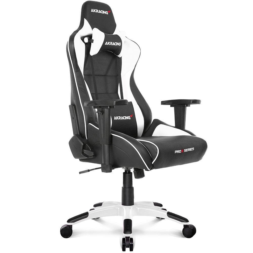 Amazon.co.jp: AKRacing ゲーミングチェア デスクチェア ホワイト 白 