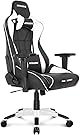 AKRacing ゲーミングチェア デスクチェア ホワイト 白 Pro-X V2 高耐久PUレザー 180度リクライニング 在宅 リモート 5年保証