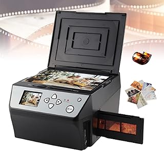 Digital Film Slide Scanner, Film and Slide Scanner with 2.4 inch LCD Color Screen, Negative Film Scanner for Windows XP/Vista/Win 7/Win XP/Win Vista