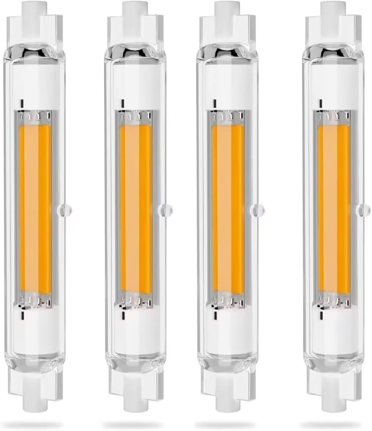 DafuDaGui R7s LED Bulb 78mm Dimmable, R7s LED Bulb Equivalent J78 200W Halogen, Natural White 4000K 2000LM, Flicker-Free 360° Light Angle, Energy Saving Linear Floodlight Bulbs Indoor Outdoor 4 Pack