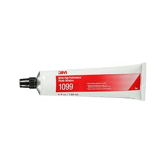 3M Nitrile High Performance Plastic Adhesive 1099, Light Tan, 1 Qt can