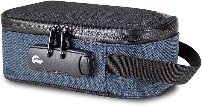 Sidekick Smell Proof Case w/Combo Lock Denim Navy