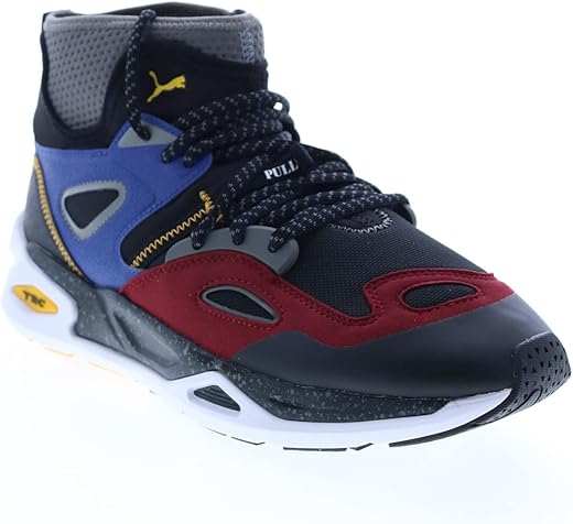 Puma Mens TRC Blaze Mid WS Black Lifestyle Sneakers Shoes 11