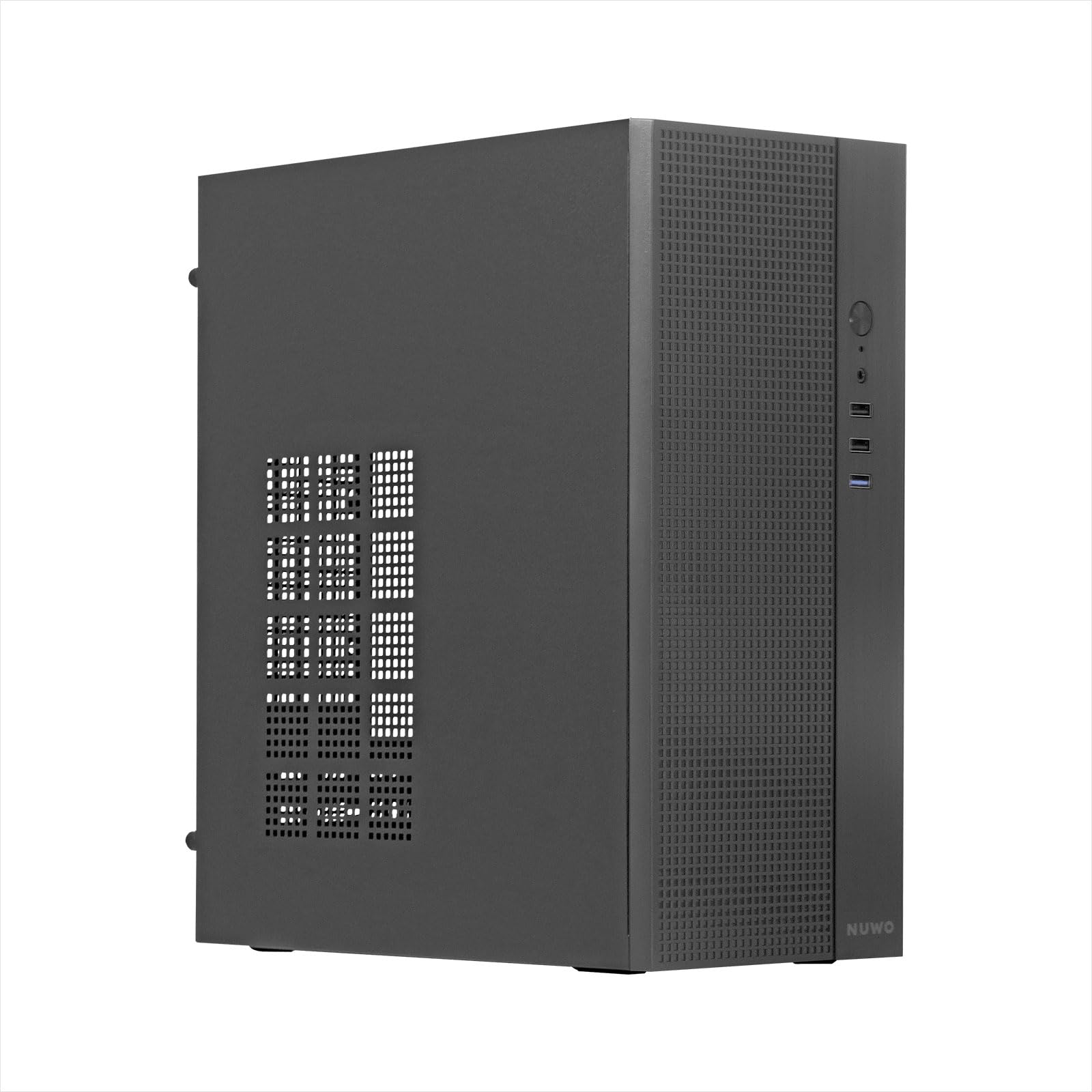 Case PC Office Opal Z300 Mini Tower - Supporto Micro-ATX/Mini-ITX, USB 3.0, Senza Alimentatore | Nero - Foto 12