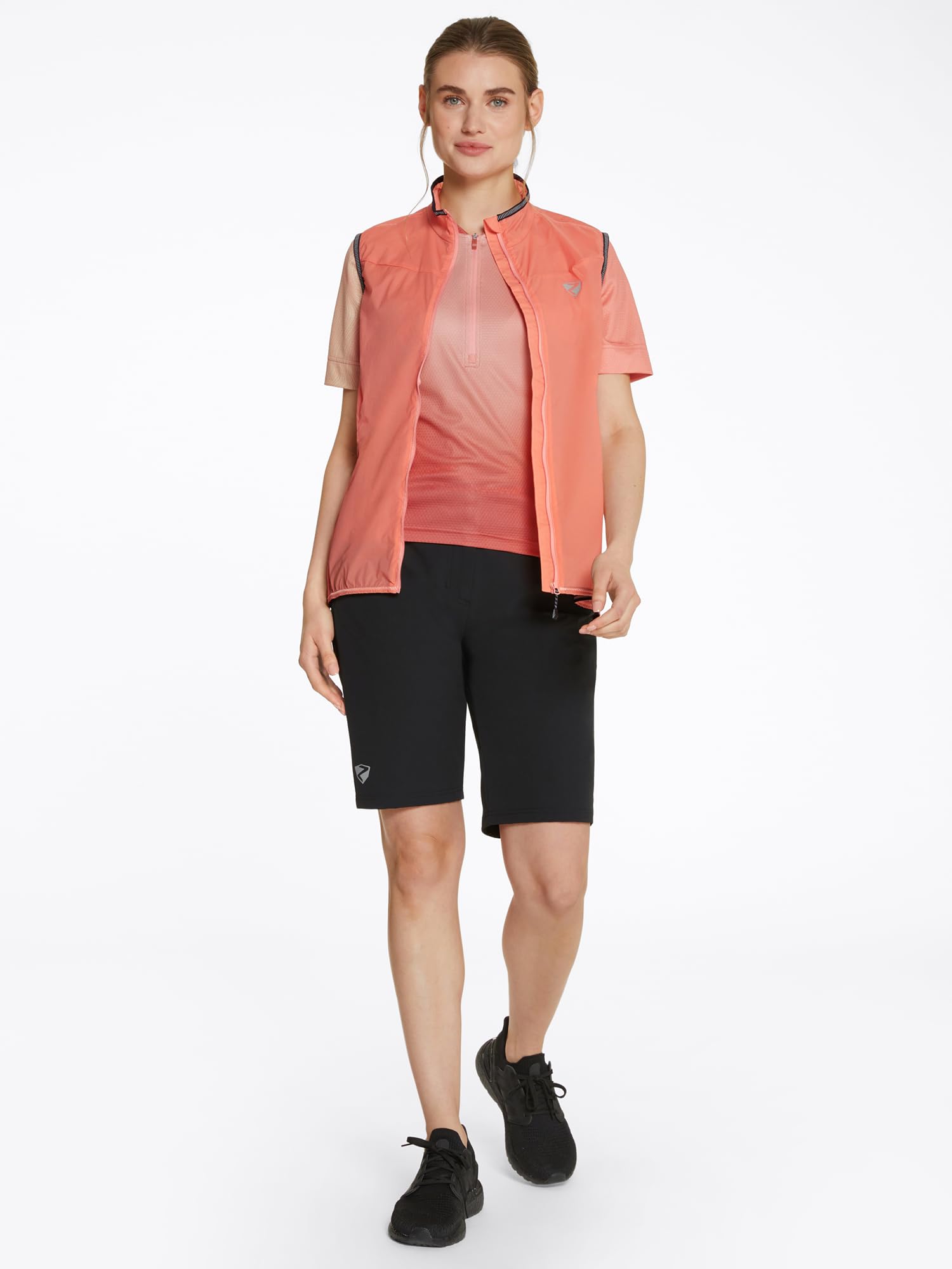 Ziener Nilsa - Short de Plein air, de Cyclisme, de randonnée - Respirant, séchage Rapide, élastique - Short de Plein air, de Cyclisme, de randonnée - Respirant, séchage Rapide, élastique - Femme