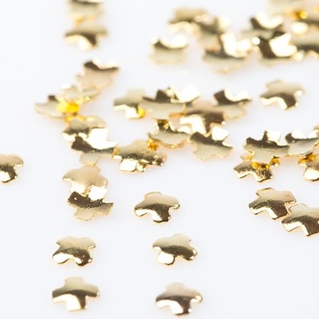 Amazon スタッズ メタルパーツ パールストーン通販mk 定番モチーフ クロス 約50粒 2mm 厳選 パーツ 手作り アクセサリー ネイル パールストーン通販mk スタッズ 通販