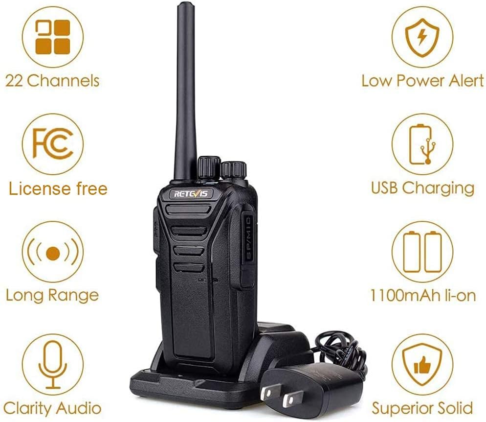Uр Tо 40% оƒƒ Retevis RT27 Walkie Talkie Long Range,Rechargeable Two Way Radios,USB Charging VOX,2 Way Radio with Earpiece Covert Sound Tube,Adults Factory Restaurant School(3 Pack) Bеѕt Dеаl Prоduсt Retevis RT27 Walkie Talkie Long Range,Rechargeable Two Way Radios,USB Charging VOX,2 Way Radio with Earpiece Covert Sound Tube,Adults Factory Restaurant School(3 Pack)