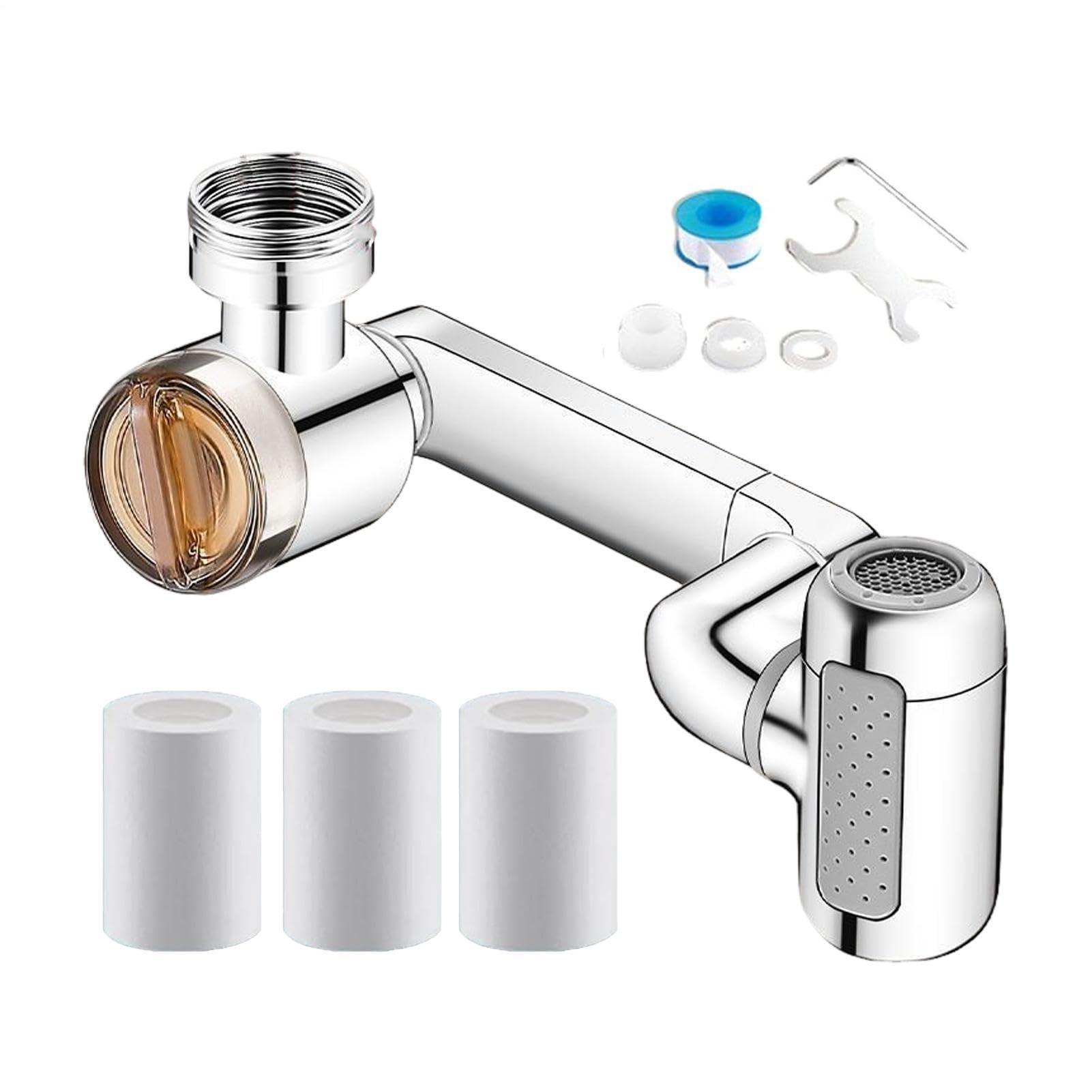 Extensor de grifo de fregadero en cobre premium con sistema antisalpicaduras