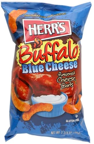 GENERICS (Herr'Buffalo Blue Cheese Curls, 2,75 Ounce (Pack of 12bags)