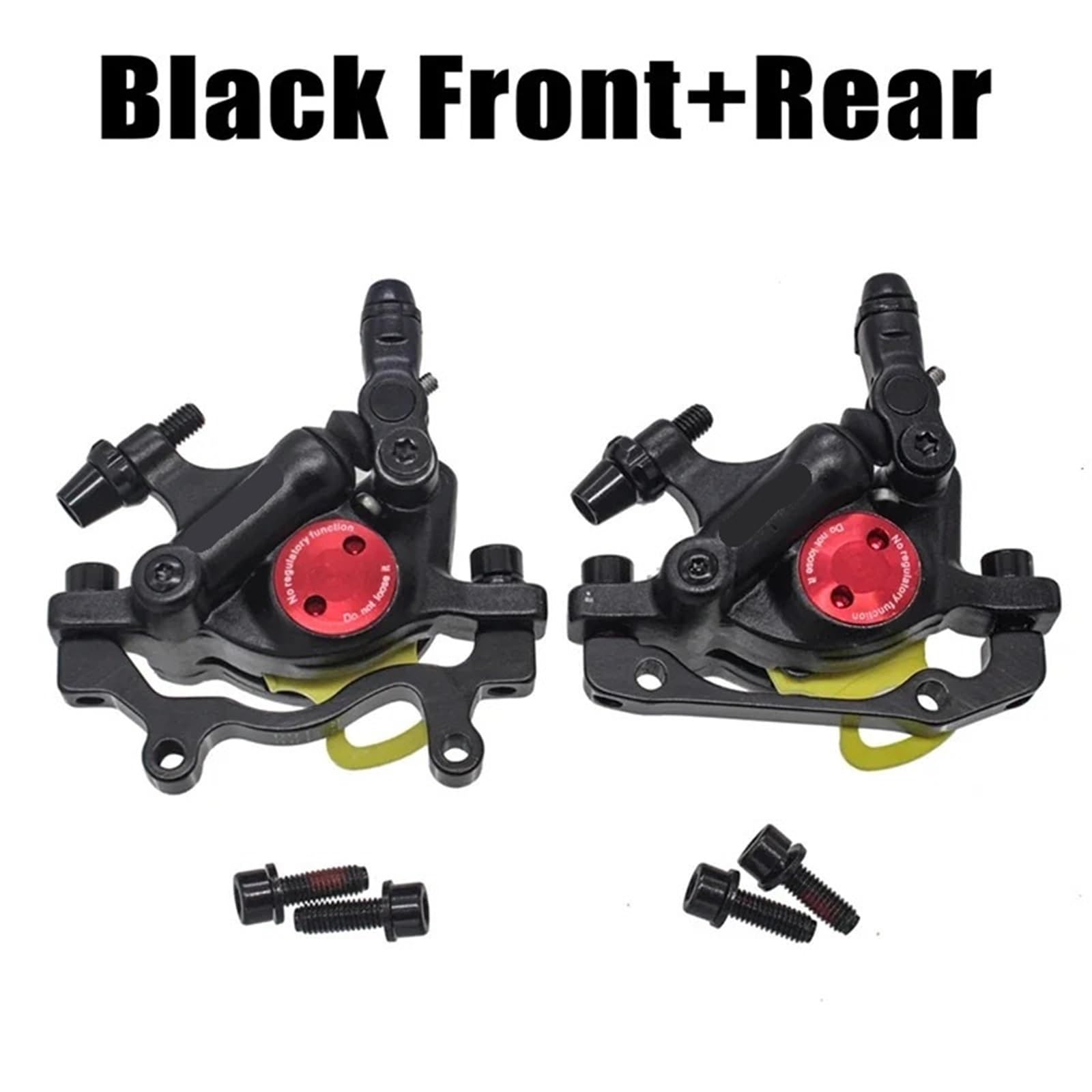 Juego De Frenos De Disco Hidráulico MTB XTECH HB100 Pinzas Traseras Delanteras G3 160mm 180mm Piezas De Bicicleta De Rotor(Blue A Pair)