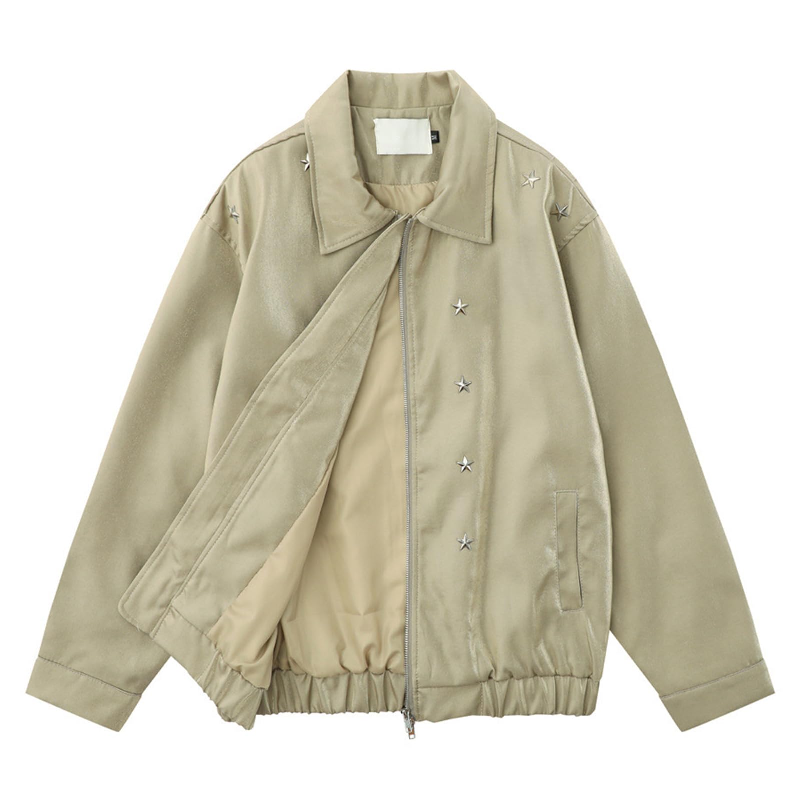 Veste étoile pour adolescents imperméable coupe-vent douce et confortable Teksome