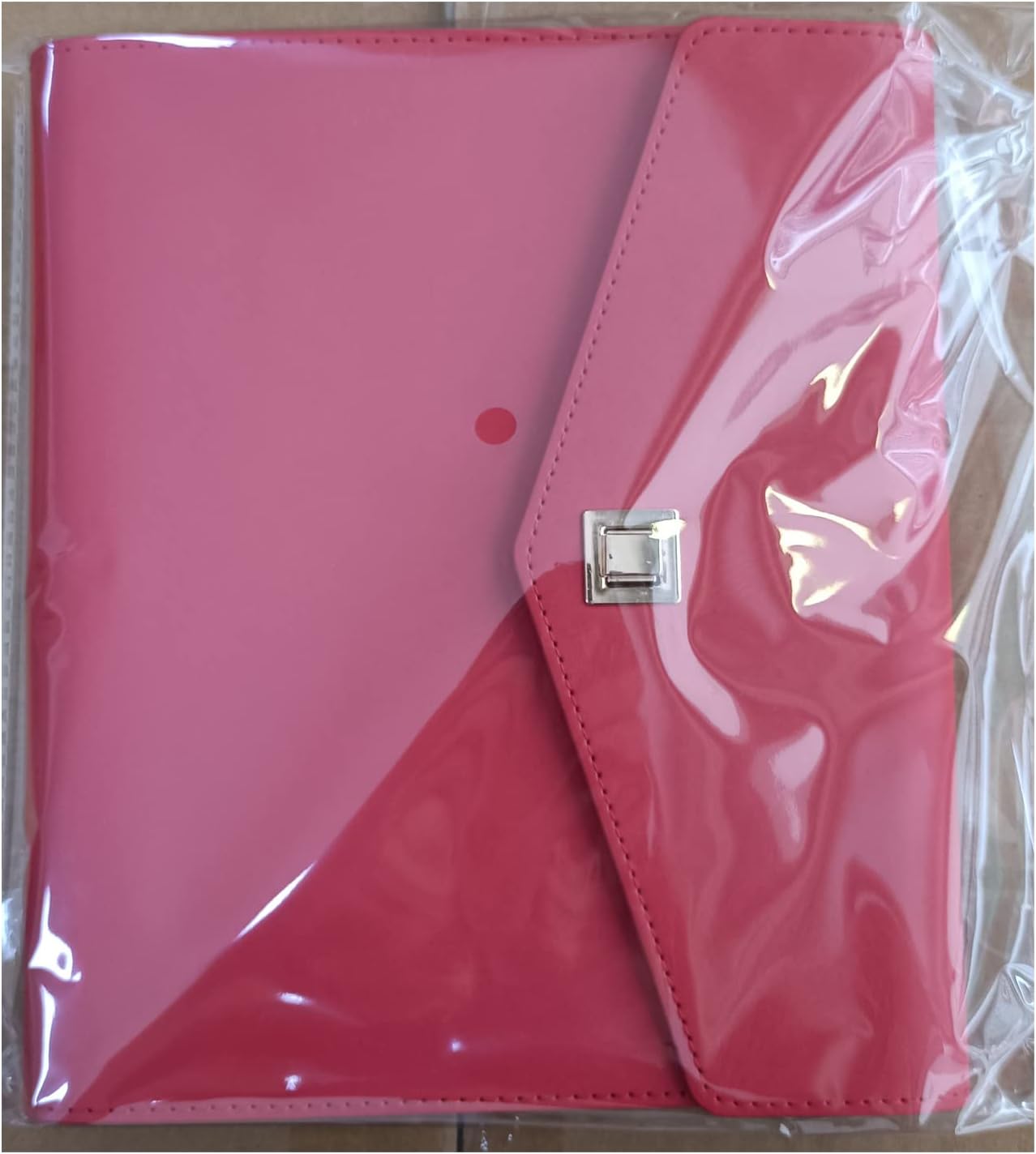 SynLiZy Personal Organizer A5 PU Leather Budget Undated