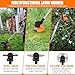 Strimmer Cordless Electric Garden Strimmer Cordless Grass Trimmer with 21v 4.0mah Battery Strimmers Lightweight Cordless Strimmers with Battery And Charger for Small And Medium Garden Lawns