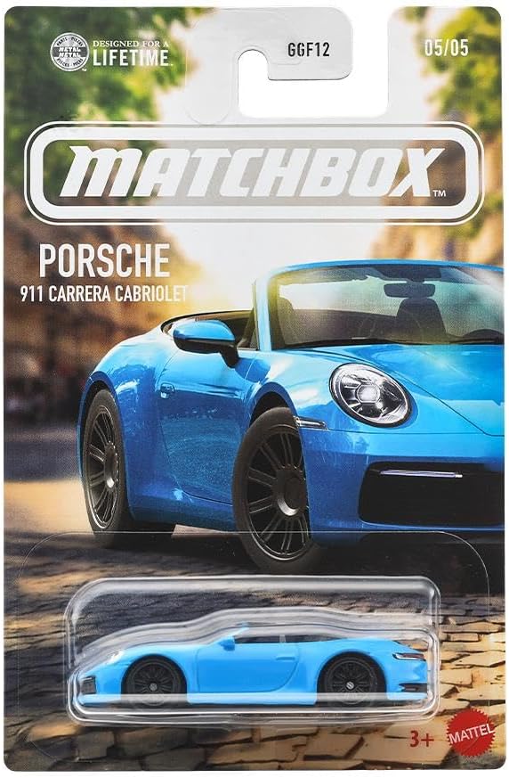 Matchbox Temalı Arabalar - PORSCHE 911 CARRERA CABRIOLET JJR59-GGF12