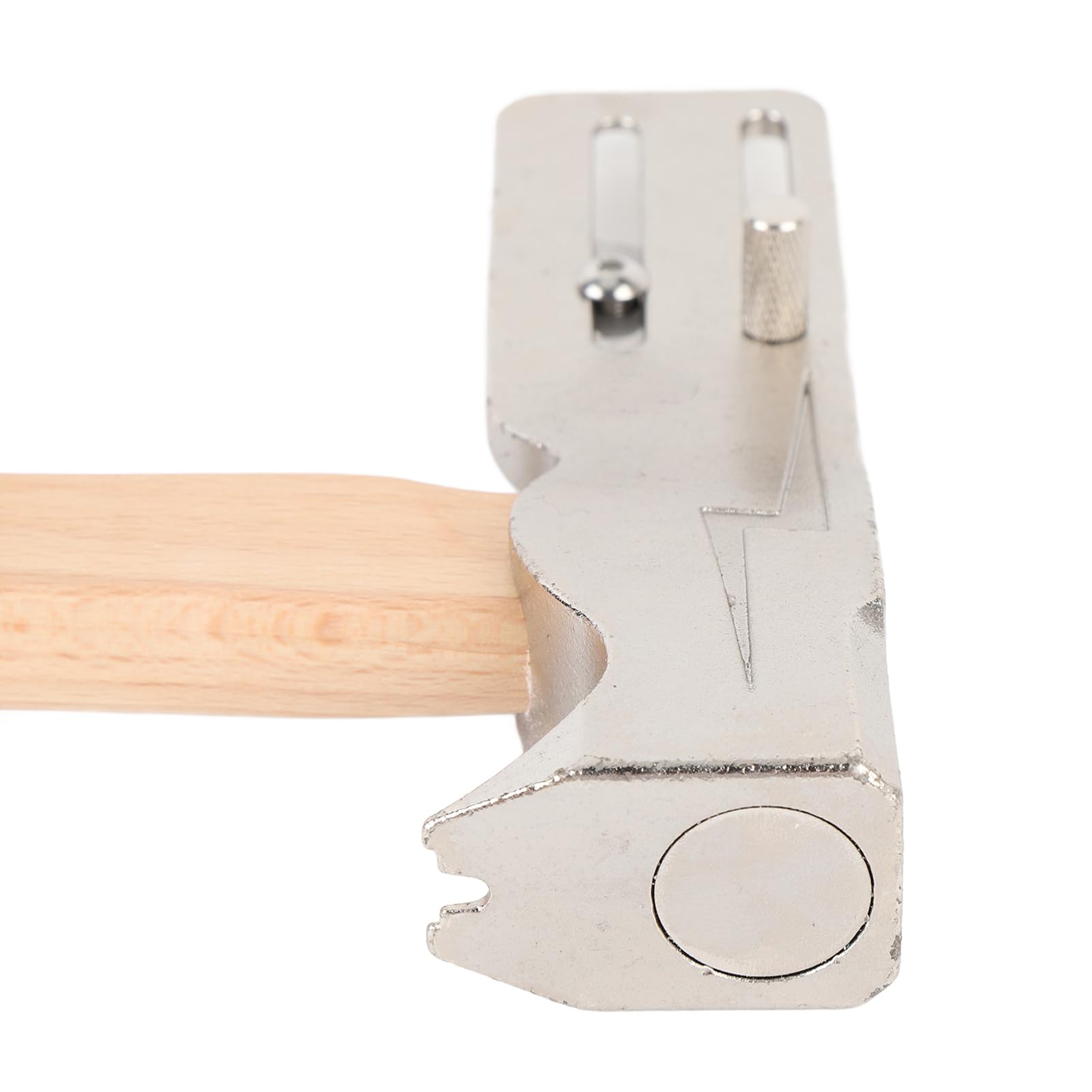 Cuifati Hammer de Techo Magnético, Hacha de Techos de Imán Multifuncional con Garra de Uñas, Cortador y Calibre Deslizante, Martillo Magnético para Uñas de Techo de Uñas y Tapas de