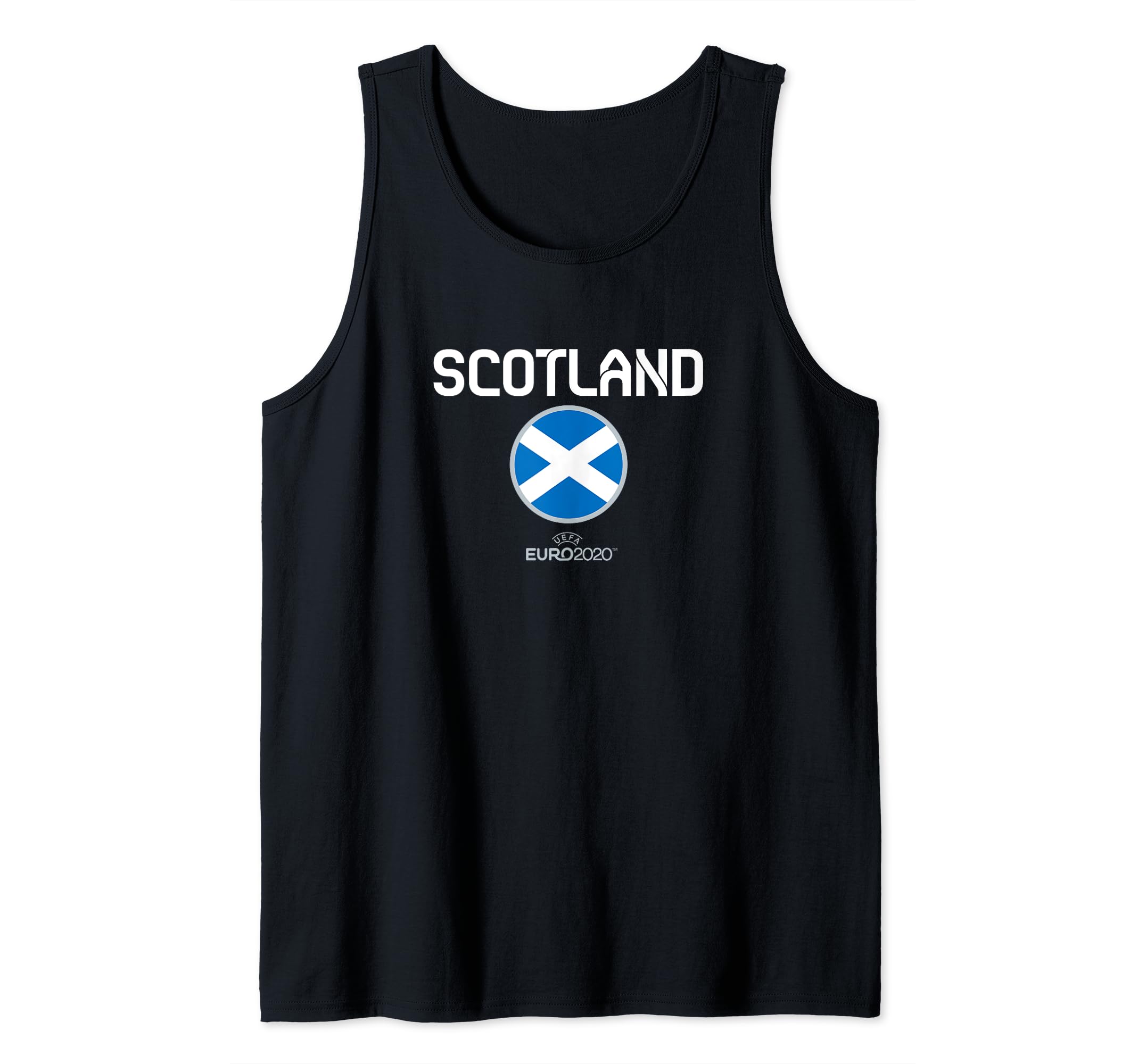 UEFA EURO 2020 "Scotland" Nation Tank Top, Black