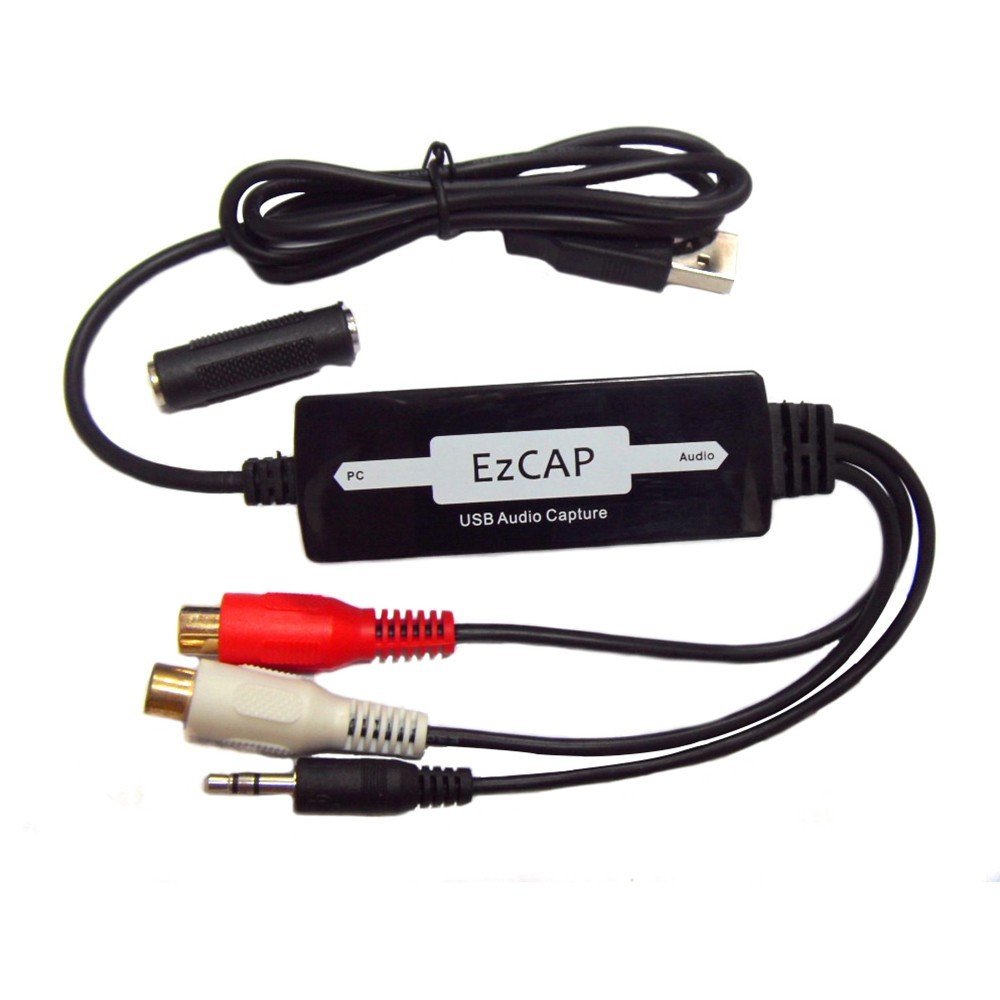 Amazon | EZCAP USB 2.0 オーディオキャプチャカードレコーダー 3.5mm 