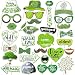 HOWAF Family Reunion Photo Booth Props, 30pcs Glitter Family Tree Photo Props Decoration for Home Family Gathering Party Supplies Funny Family Reunion Selfie Props