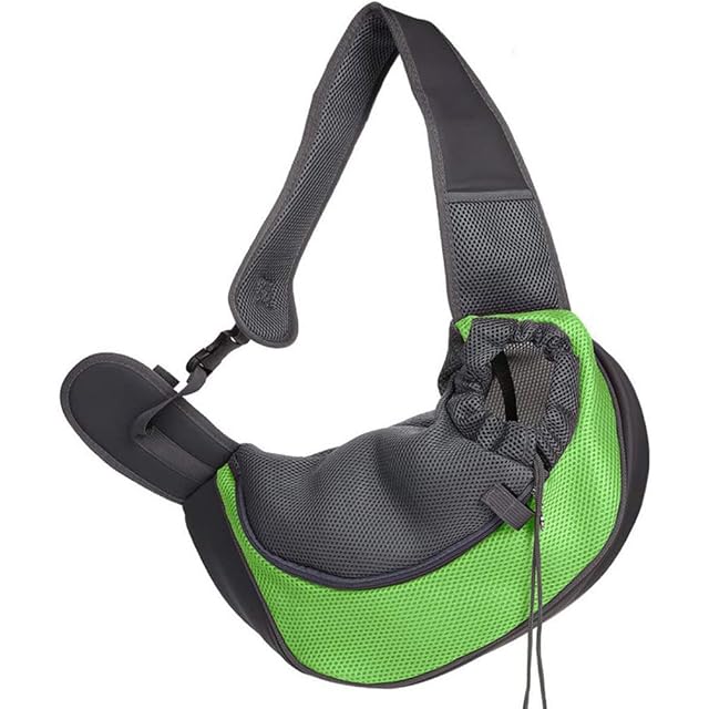 Foto 6 de 7 de Bolsa de Transporte portátil para Perro, Bandolera, Malla Transpirable, para Perros y Gatos, Cachorros, Hombro