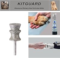 Vista 5 de Brocas de diamante Dremel para amoladora de uñas de perro para herramienta rotativa - Accesorio de 1/8' para amoladora de uñas de perro Dremel
