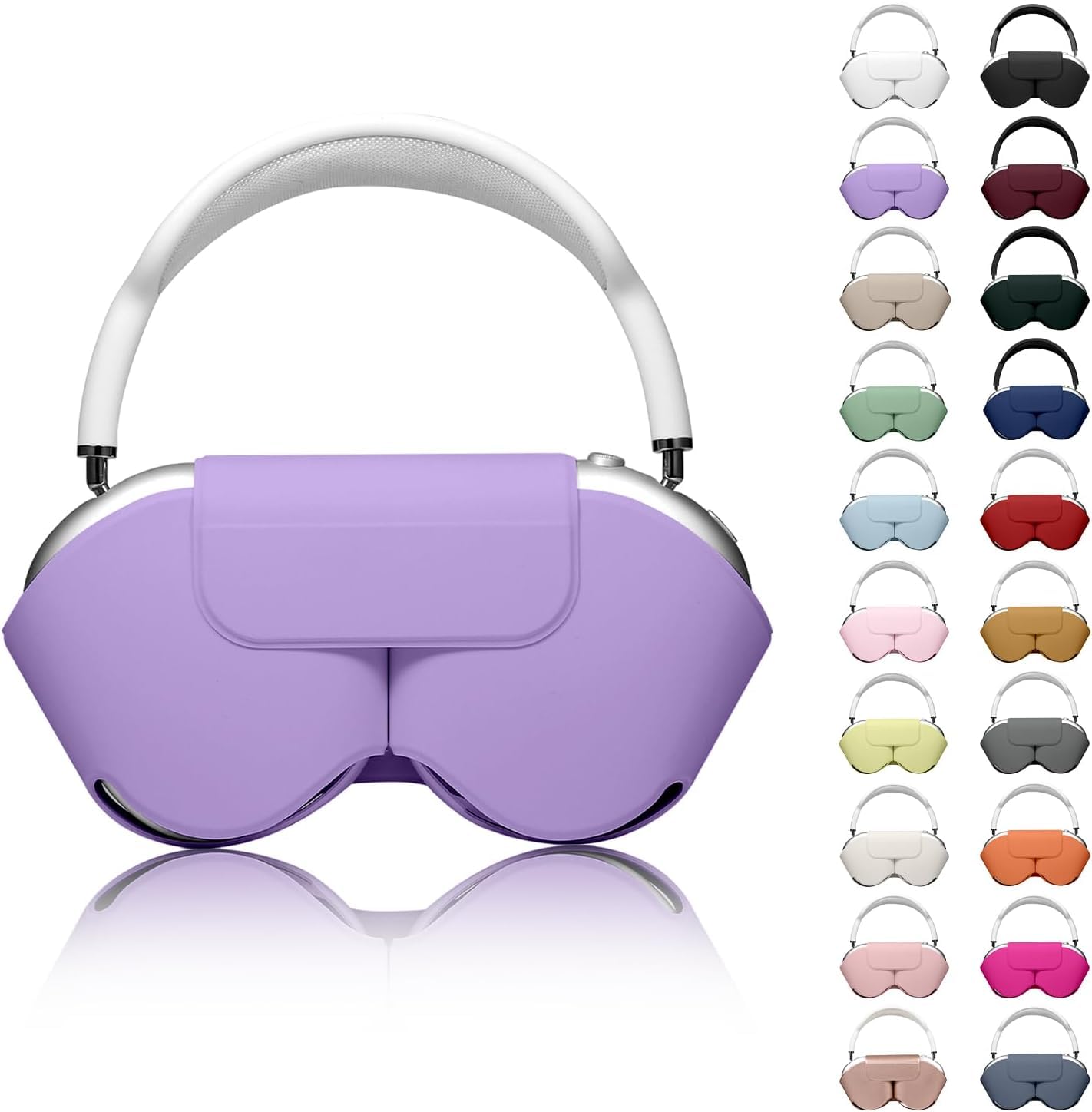 Youtec for Apple Airpods Max Case,Headphones Protective Case for AirPod Max Supports Sleep Mode, Anti-Scratch and Anti-Dust,Airpod Pro Max by PU