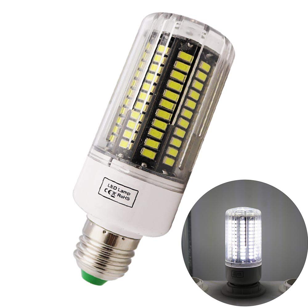 Xindaxin® (20er-Pack) LED Mais Glühbirne E27,12W Glühbirnen Entspricht 120W Halogenlampe,Kleine Edison-Schraube Kerze Leuchtmittel,6000K Kaltweiß